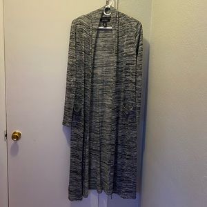 White House Black Market Long Marled Cardigan